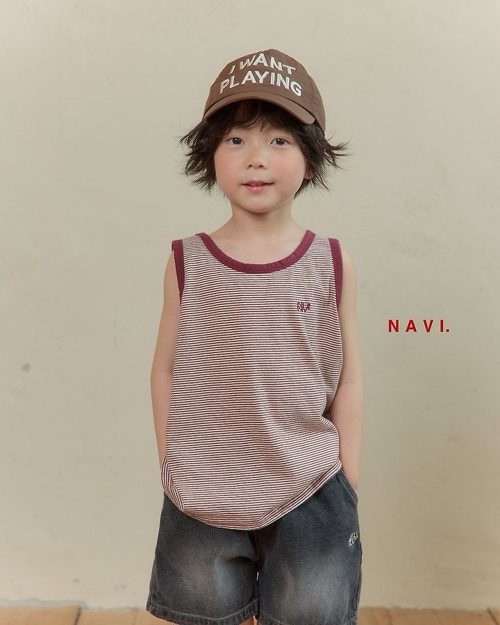 Navi - Korean Children Fashion - #kidsshorts - People Sleeveless - 7
