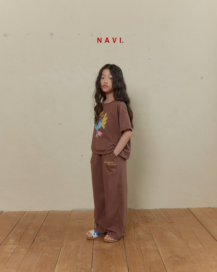 Navi - Korean Children Fashion - #kidzfashiontrend - Aqua Tee - 9