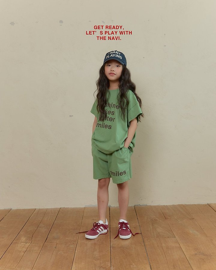 Navi - Korean Children Fashion - #kidzfashiontrend - Smile Tee - 7