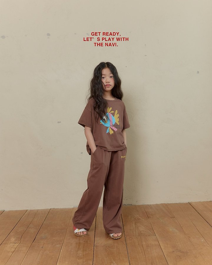 Navi - Korean Children Fashion - #littlefashionista - Aqua Tee - 11
