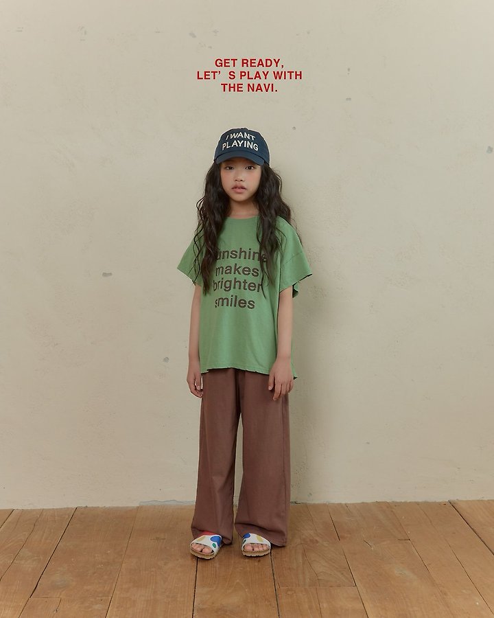 Navi - Korean Children Fashion - #littlefashionista - Aqua Pants - 10