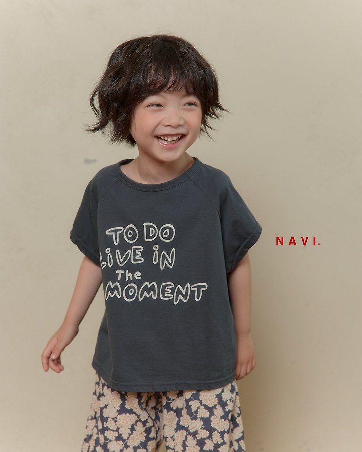 Navi - Korean Children Fashion - #stylishchildhood - Moment Tee - 6