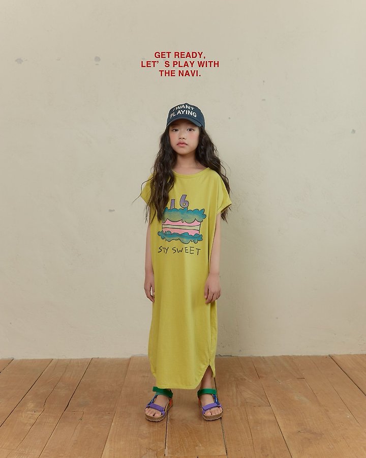 Navi - Korean Children Fashion - #todddlerfashion - Sweet One-piece - 5