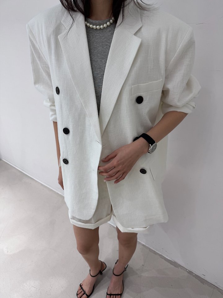 Neroli36 - Korean Women Fashion - #momslook - H 8oz Roll-Up Half Pants - 8
