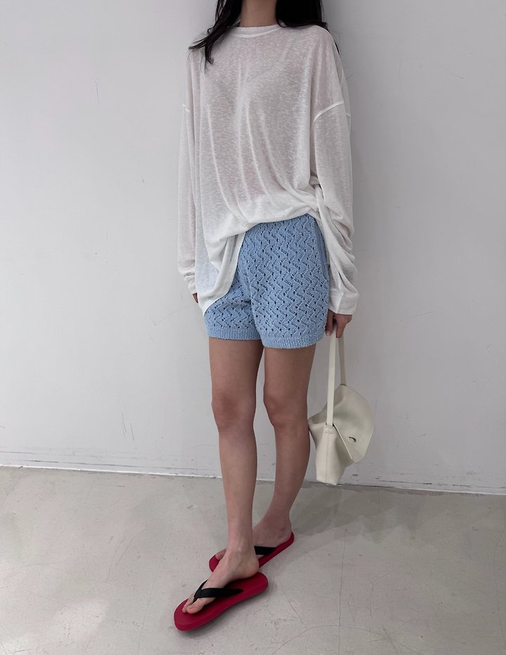 Neroli36 - Korean Women Fashion - #momslook - M Silky Slub Tee - 12