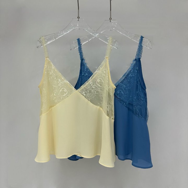 Neroli36 - Korean Women Fashion - #momslook - Pleated Tank Blouse