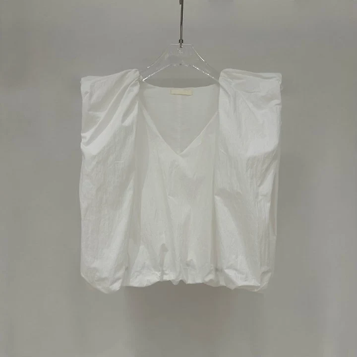 Neroli36 - Korean Women Fashion - #momslook - M Volume Blouse - 2