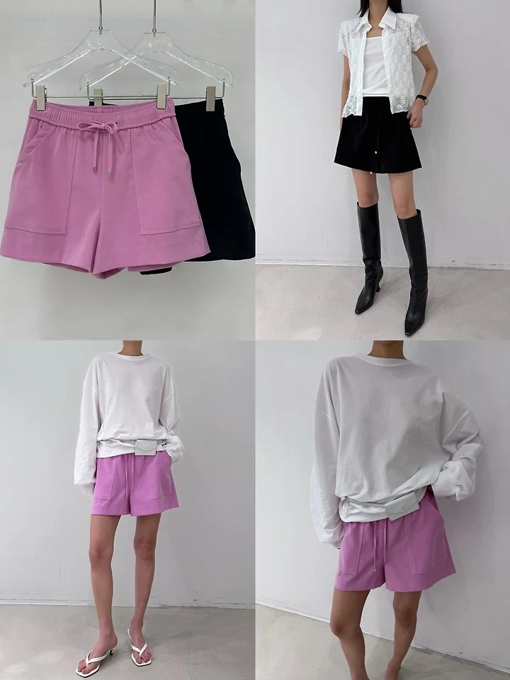 Neroli36 - Korean Women Fashion - #womensfashion - Dender Half Pants - 4