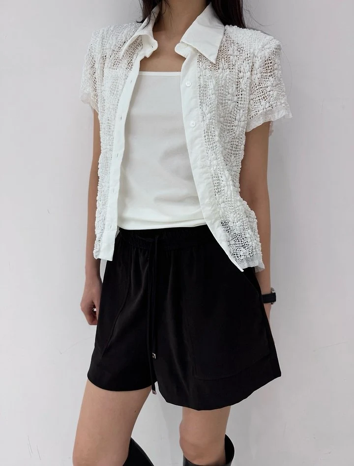 Neroli36 - Korean Women Fashion - #momslook - Dender Half Pants - 6