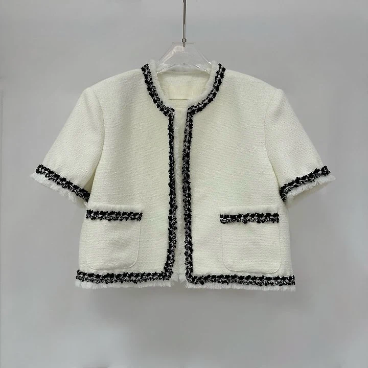 Neroli36 - Korean Women Fashion - #momslook - 26 Fringe Tweed Jacket - 2