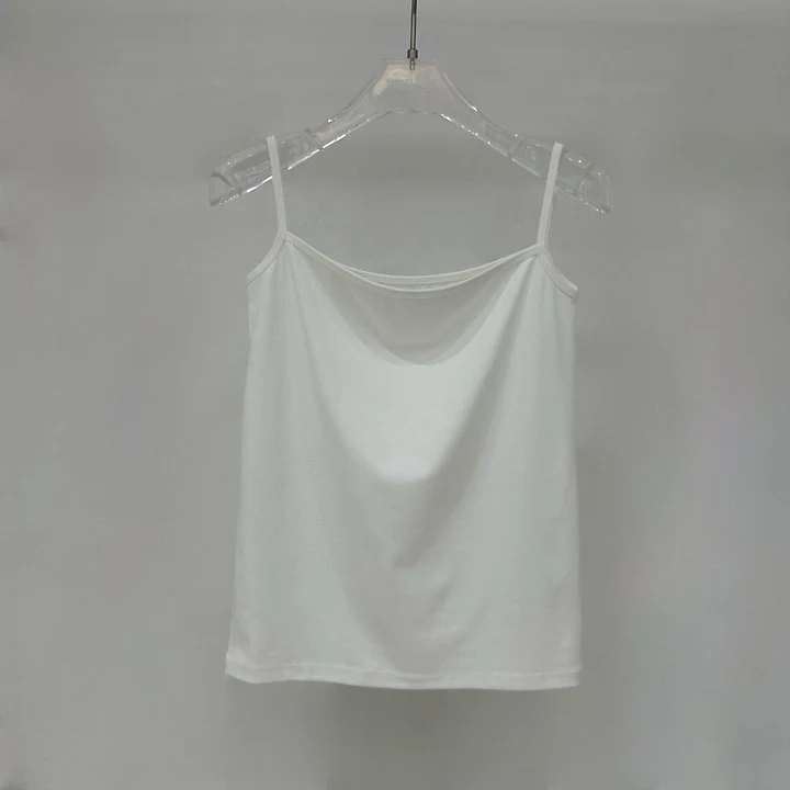 Neroli36 - Korean Women Fashion - #momslook - Ann Square Neck Sleeveless Top - 2