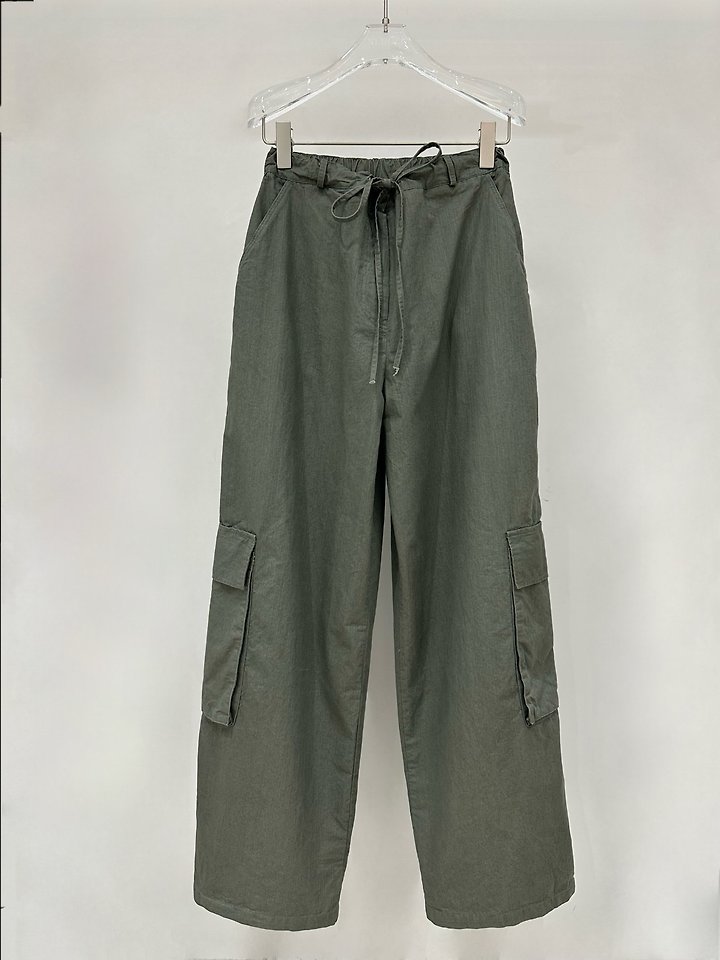 Neroli36 - Korean Women Fashion - #momslook - H Bring Cargo Pants - 2