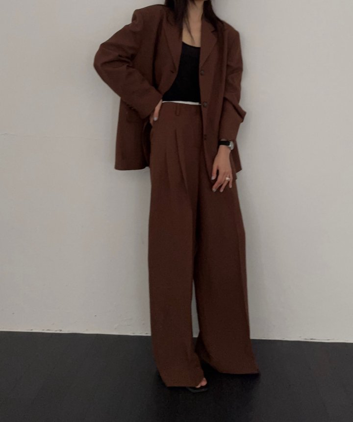Neroli36 - Korean Women Fashion - #momslook - High Linen Contrast Pants - 12