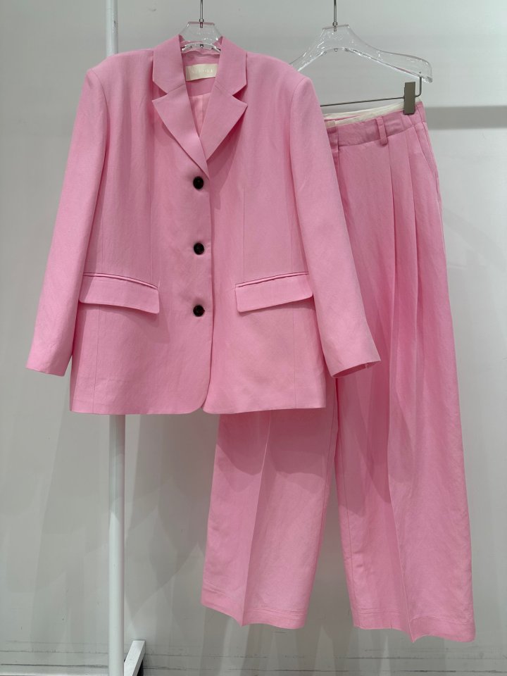 Neroli36 - Korean Women Fashion - #thelittlethings - High Linen Contrast Pants - 4