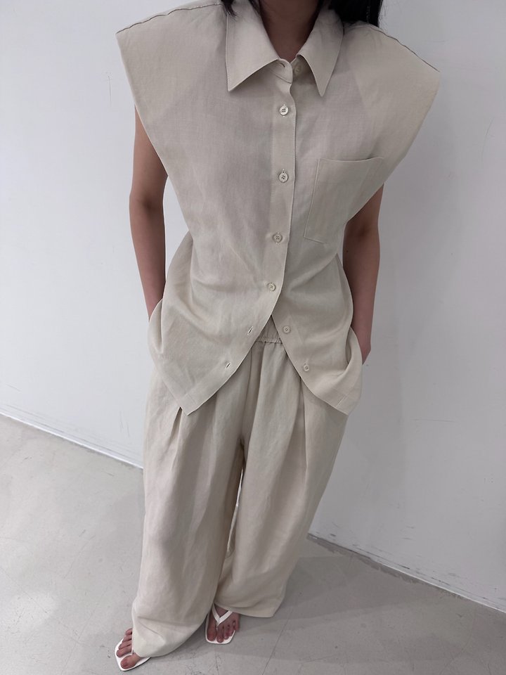 Neroli36 - Korean Women Fashion - #momslook - Winner Linen Pants - 12