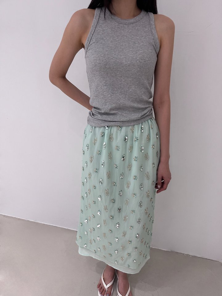 Neroli36 - Korean Women Fashion - #momslook - Halter Sleeveless Top - 10