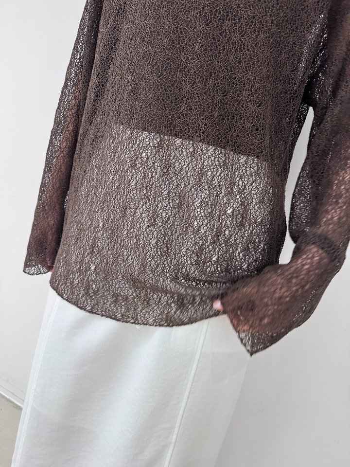 Neroli36 - Korean Women Fashion - #momslook - Knit Tee - 5