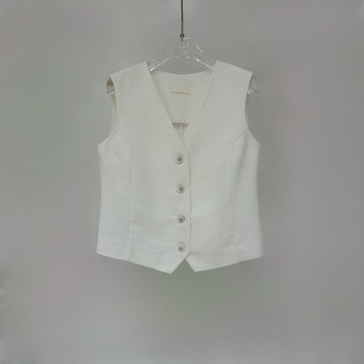 Neroli36 - Korean Women Fashion - #momslook - Low Single Vest - 2