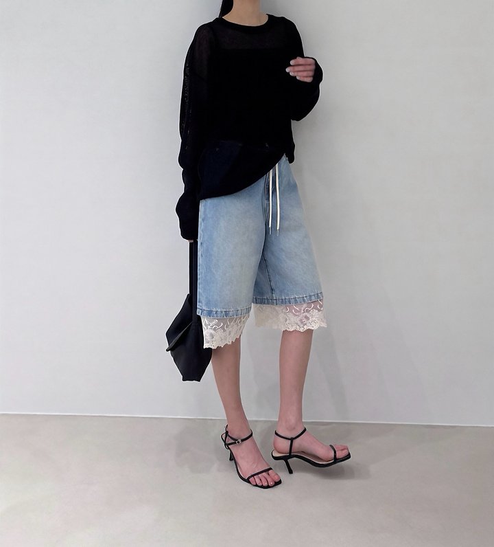 Neroli36 - Korean Women Fashion - #pursuepretty - M Sheer Knit Top - 10