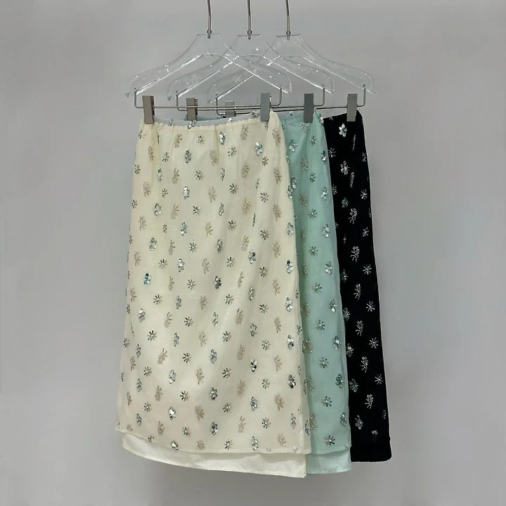 Neroli36 - Korean Women Fashion - #restrostyle - M Jewel Banding Skirt