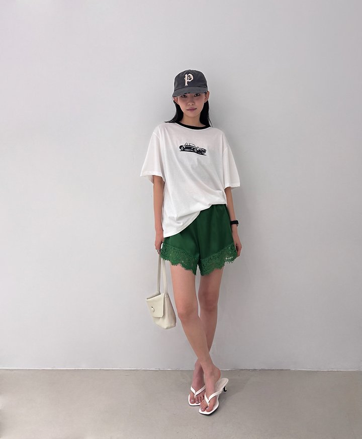Neroli36 - Korean Women Fashion - #restrostyle - Contrast Box Tee - 11