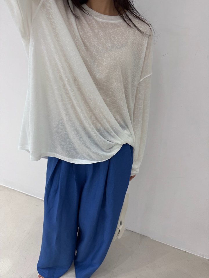 Neroli36 - Korean Women Fashion - #romanticstyle - Winner Linen Pants - 6