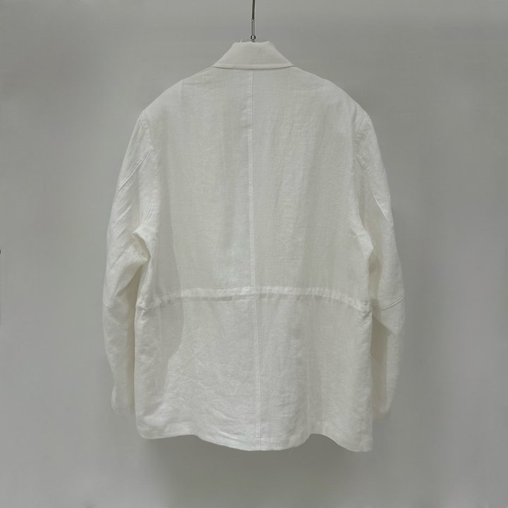 Neroli36 - Korean Women Fashion - #restrostyle - H Linen Field Jacket - 4