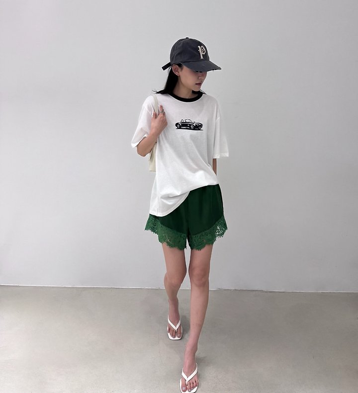 Neroli36 - Korean Women Fashion - #romanticstyle - Contrast Box Tee - 12