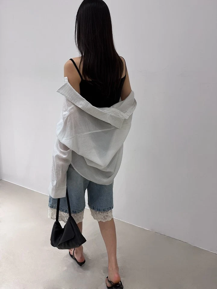 Neroli36 - Korean Women Fashion - #shopsmall - Ann Square Neck Sleeveless Top - 11