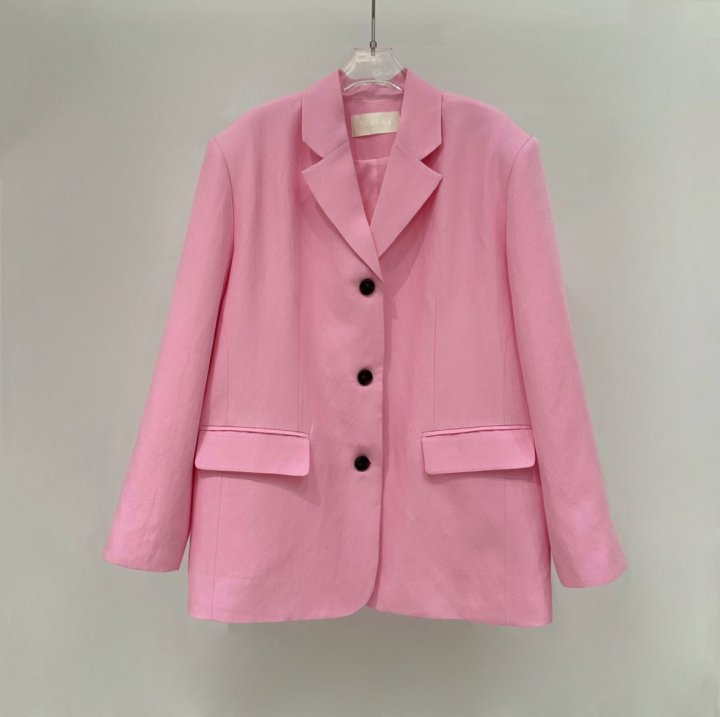 Neroli36 - Korean Women Fashion - #shopsmall - High Linen Jacket - 2