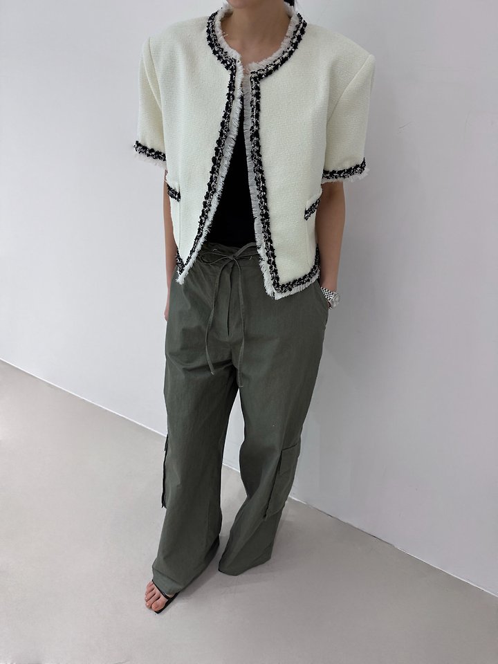 Neroli36 - Korean Women Fashion - #thatsdarling - H Bring Cargo Pants - 11