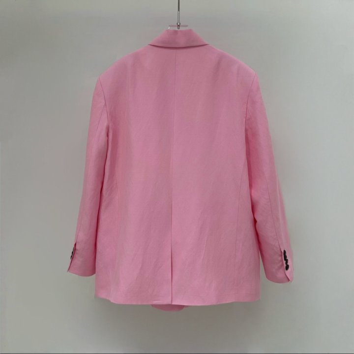 Neroli36 - Korean Women Fashion - #thatsdarling - High Linen Jacket - 3