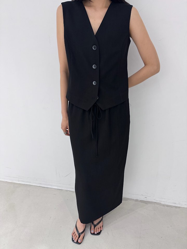 Neroli36 - Korean Women Fashion - #thelittlethings - Low Long Skirt - 12