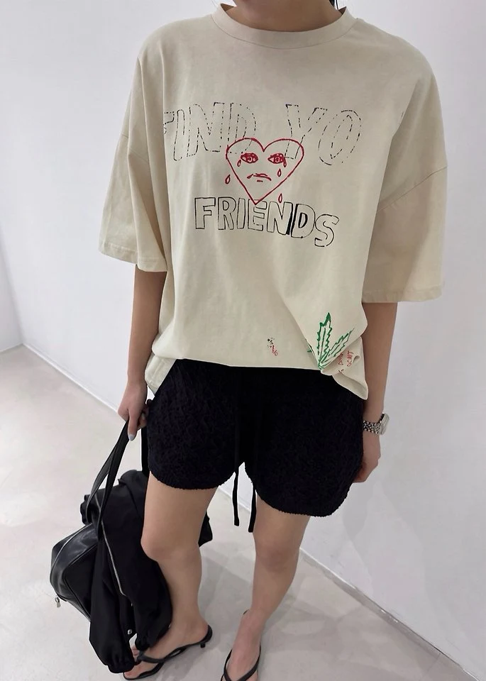 Neroli36 - Korean Women Fashion - #vintageinspired - M Knit Shorts - 7