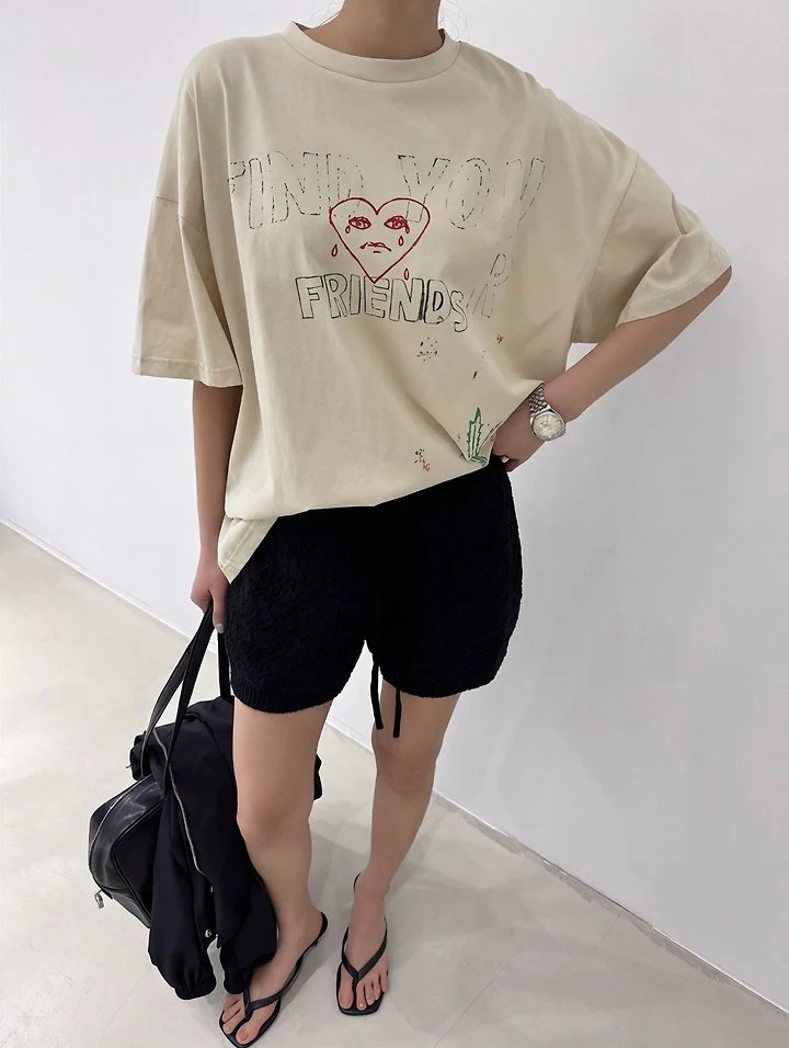 Neroli36 - Korean Women Fashion - #vintagekidsstyle - M Knit Shorts - 8