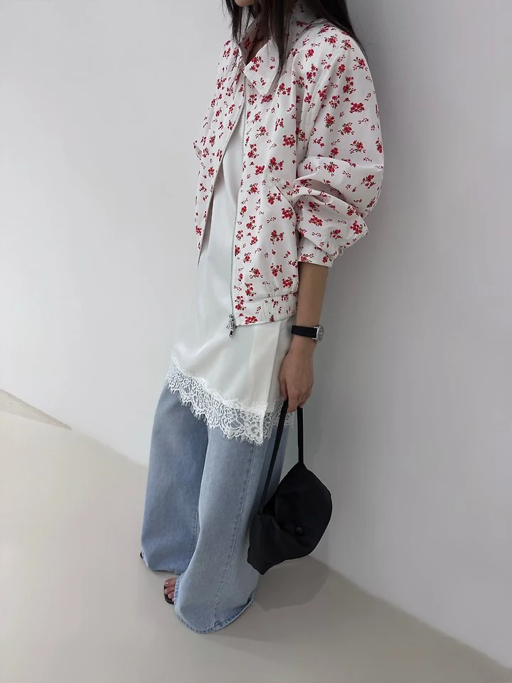 Neroli36 - Korean Women Fashion - #vintagekidsstyle - M Flower Pad Jumper - 5