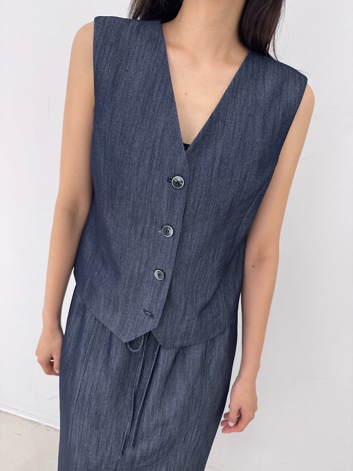 Neroli36 - Korean Women Fashion - #vintagekidsstyle - Low Single Vest - 7