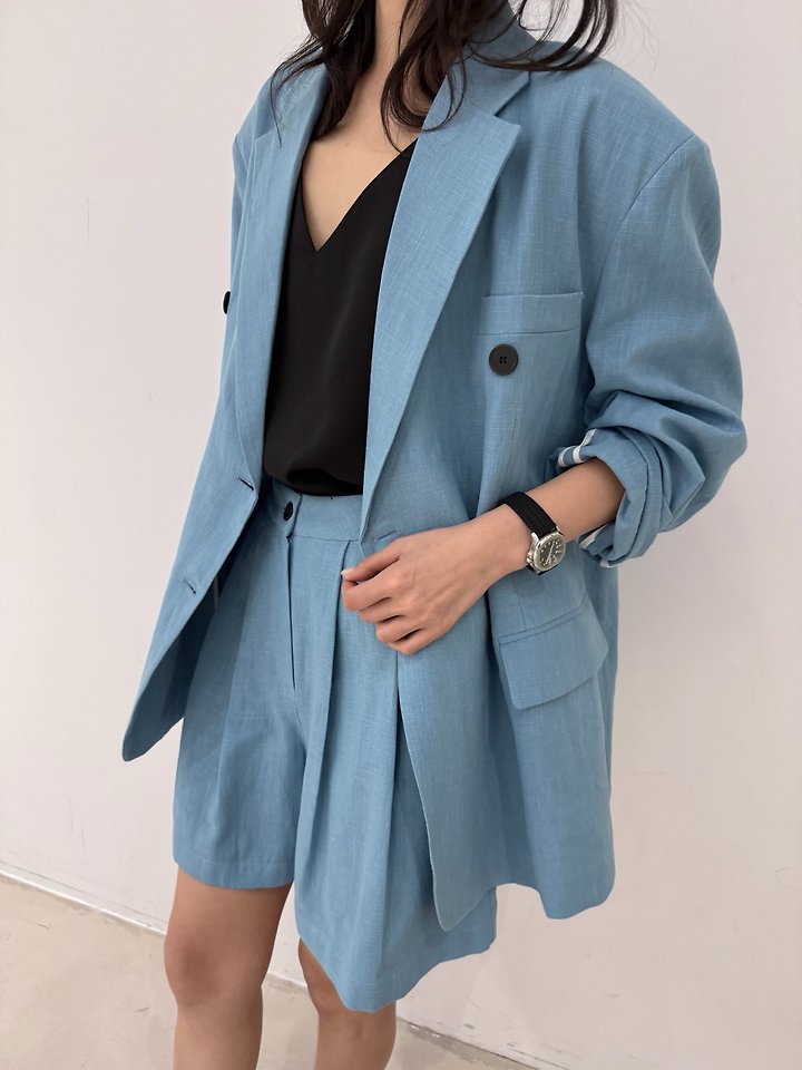 Neroli36 - Korean Women Fashion - #womensfashion - H 8oz Roll-Up Half Pants - 11
