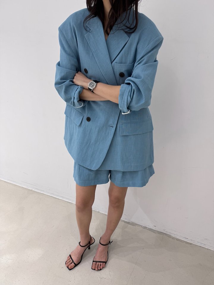 Neroli36 - Korean Women Fashion - #womensfashion - H 8oz Roll-Up Half Pants - 9
