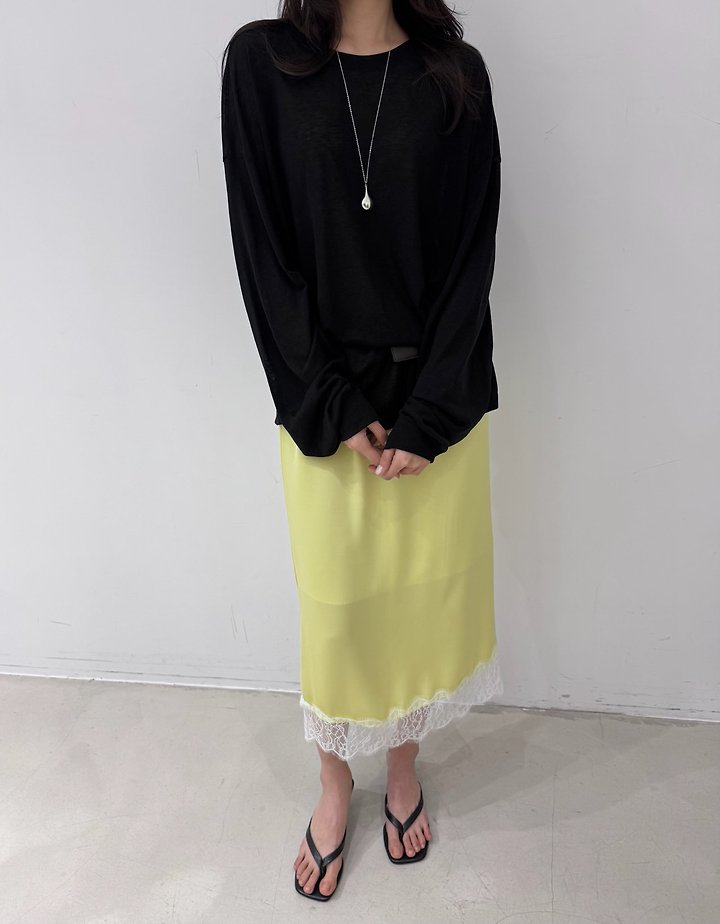 Neroli36 - Korean Women Fashion - #womensfashion - Silky Satin Skirt - 11