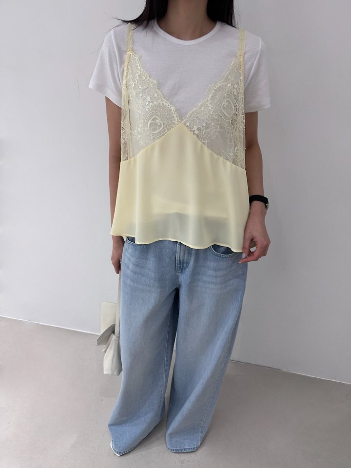 Neroli36 - Korean Women Fashion - #womensfashion - Pleated Tank Blouse - 6