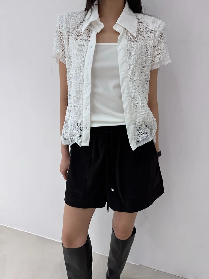 Neroli36 - Korean Women Fashion - #womensfashion - Dender Half Pants - 7