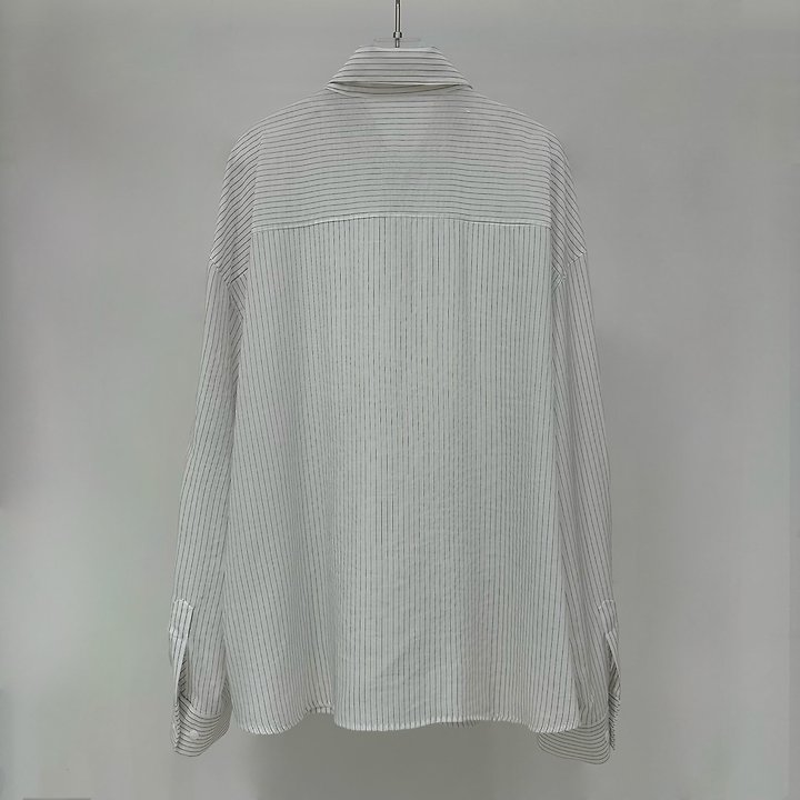 Neroli36 - Korean Women Fashion - #womensfashion - Cent Box Shirt - 3