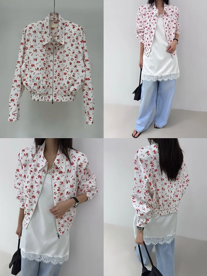 Neroli36 - Korean Women Fashion - #womensfashion - M Flower Pad Jumper - 3