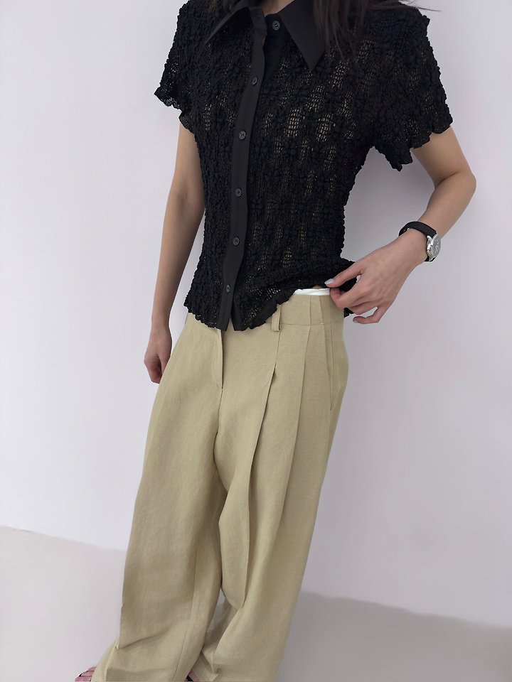 Neroli36 - Korean Women Fashion - #womensfashion - H Benjamin Blouse - 12