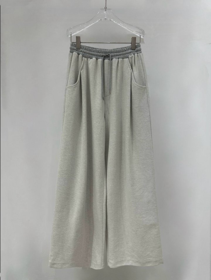 Neroli36 - Korean Women Fashion - #momslook - M Contrast Sweat Pants - 4