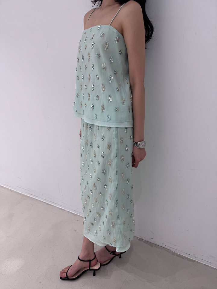 Neroli36 - Korean Women Fashion - #womensfashion - M Jewel Banding Skirt - 11