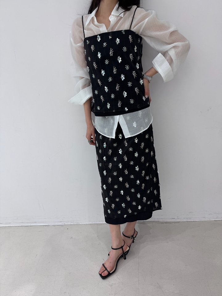 Neroli36 - Korean Women Fashion - #womensfashion - M Jewel Banding Skirt - 7