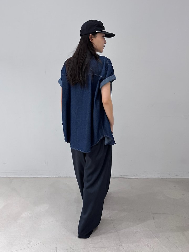 Neroli36 - Korean Women Fashion - #womensfashion - Stripe Pleated Pants - 6