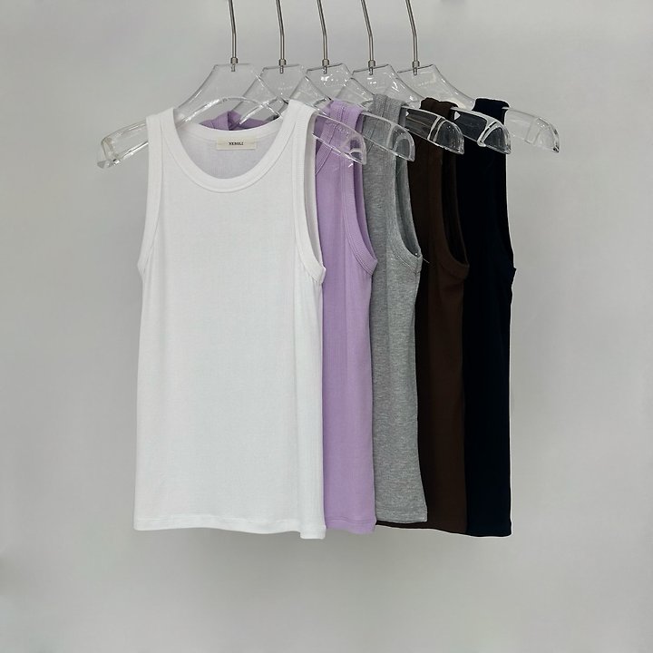 Neroli36 - Korean Women Fashion - #womensfashion - Halter Sleeveless Top